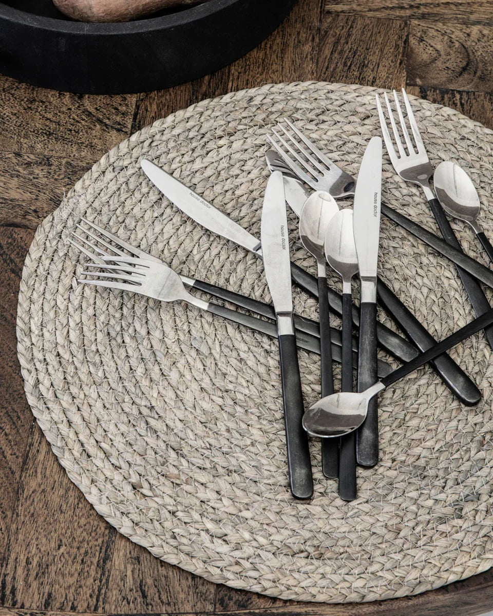 Dækkeserviet - Lysegrå