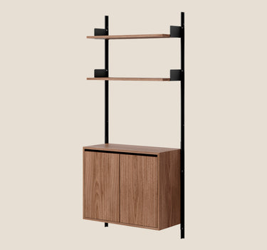 NEW WORKS TALL SHELF 1900 CABINET TALL W. DOORS