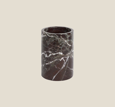 BURGUNDY MARBLE - BOTTLE COOLER