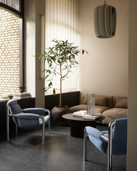 Kin Coffee Table - Brown-stained oak